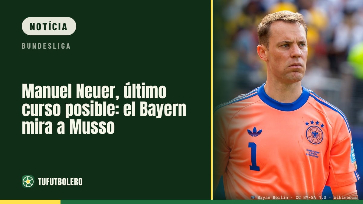 Manuel Neuer pode estar no fim: o Bayern já olha para Musso