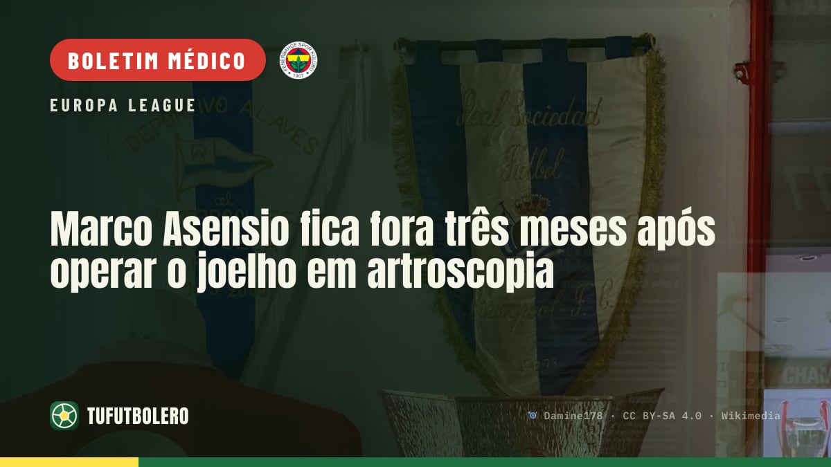 Marco Asensio fica fora três meses após operar o joelho em artroscopia