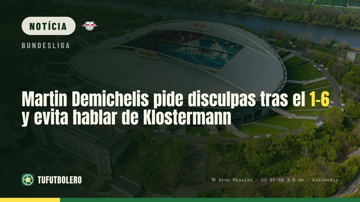 Martin Demichelis pede desculpas após 1-6 em Munique e evita falar de Klostermann