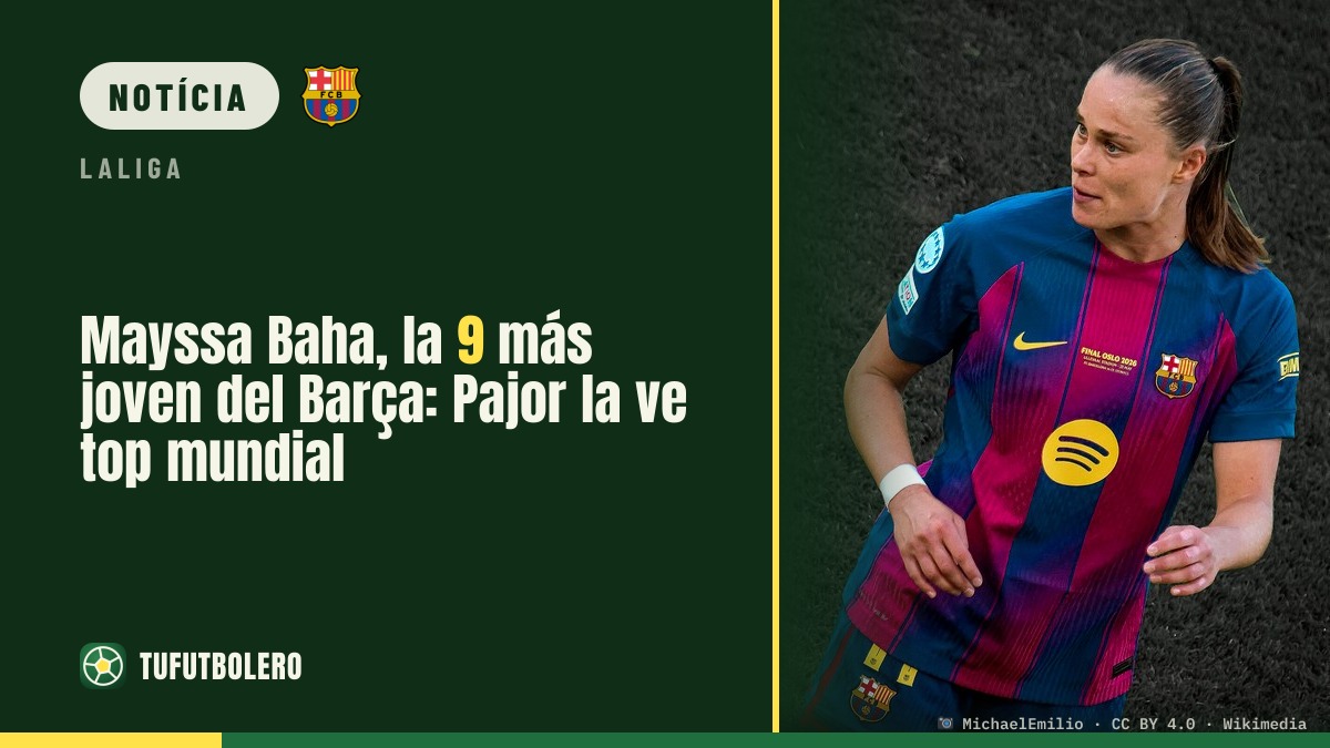Mayssa Baha, a 9 mais jovem do Barça: Pajor já a vê no topo mundial