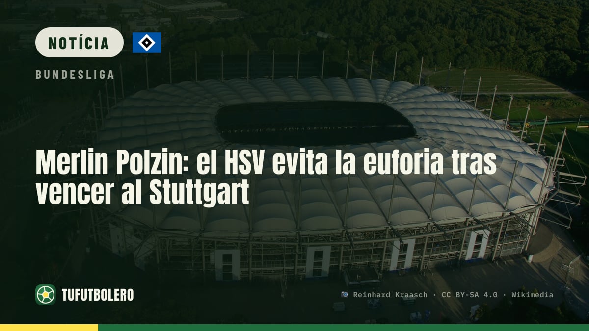 Merlin Polzin: o HSV evita a euforia após vencer o Stuttgart