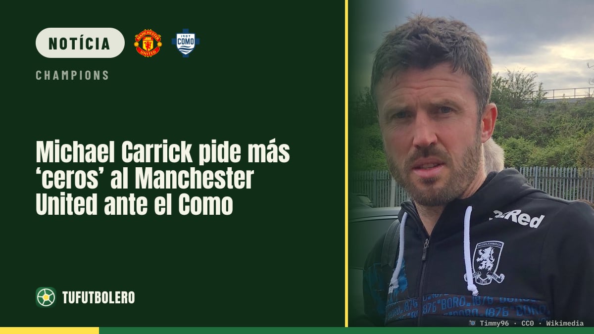 Michael Carrick pede mais ‘zeros’ ao Man United diante do Como