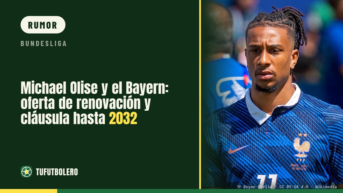 Michael Olise e o Bayern: proposta de renovação sobe para 25 M€