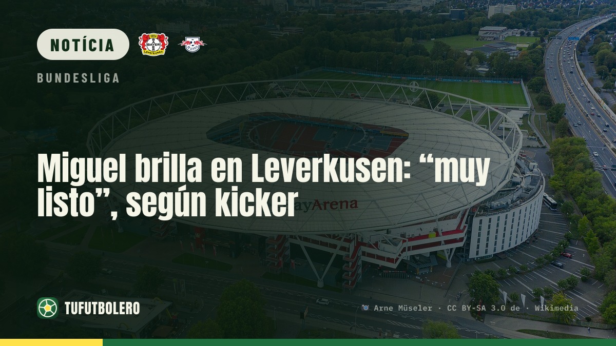 Miguel brilha no Leverkusen: “muito esperto”, diz o kicker