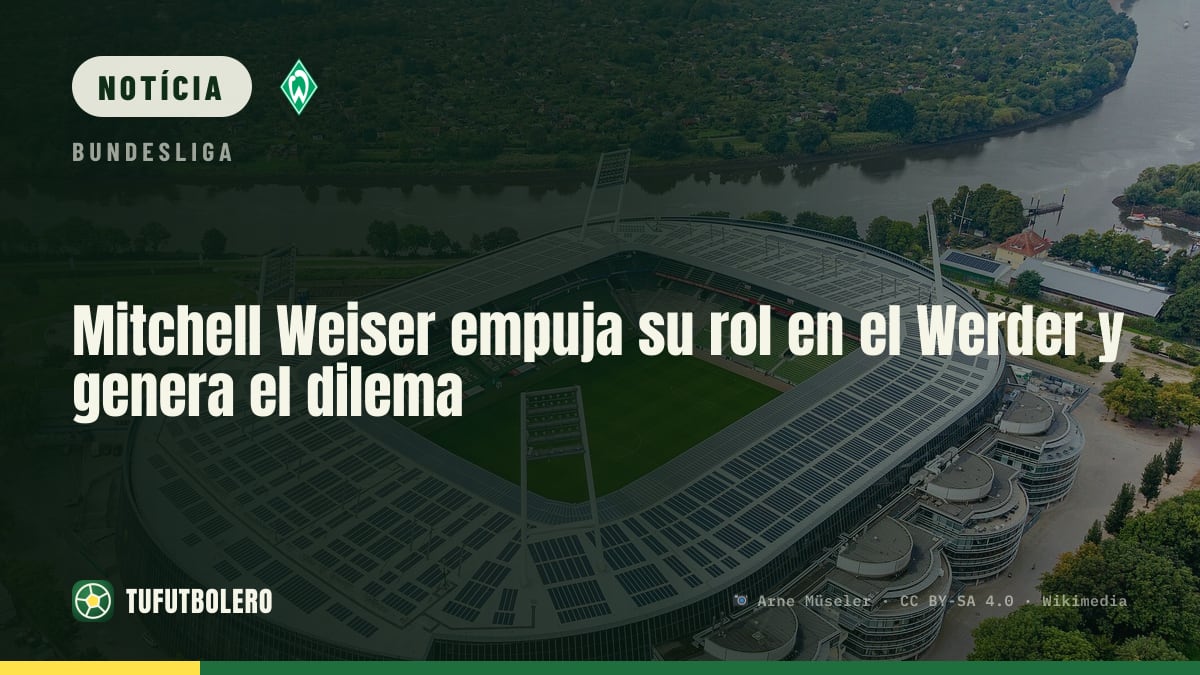 Mitchell Weiser força lugar no Werder e cria o “quem sai?”