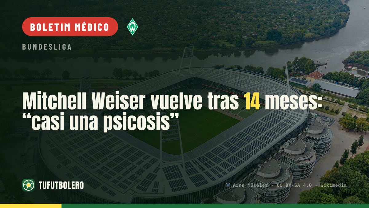 Mitchell Weiser volta após 14 meses: “quase uma psicose”