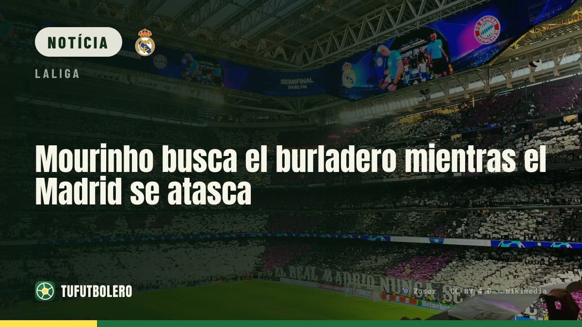 Mourinho procura um “burladero” enquanto o Real Madrid trava