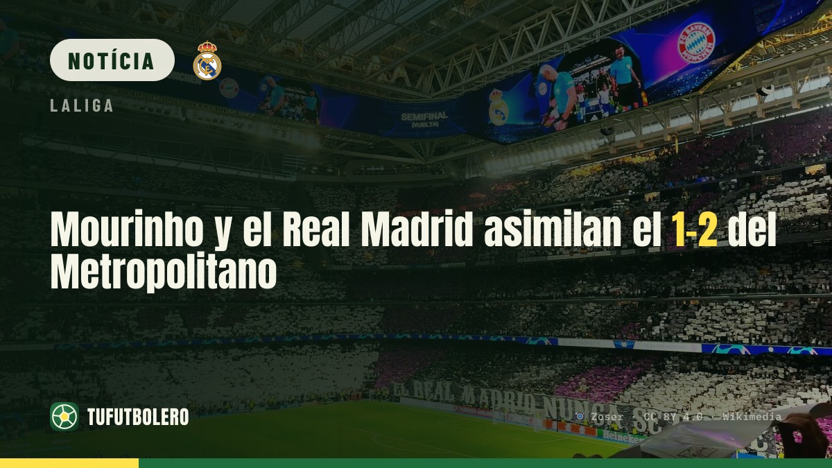 Mourinho e o Real Madrid digerem a derrota por 1-2 no Metropolitano