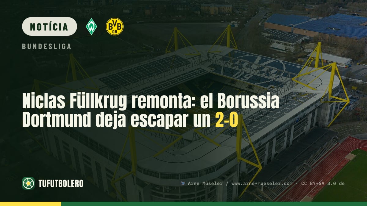 Niclas Füllkrug vira o jogo: Dortmund desperdiça 2-0