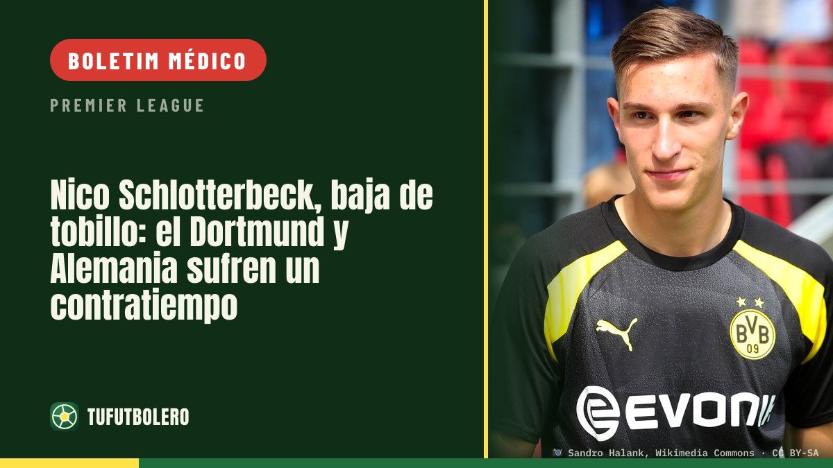 Nico Schlotterbeck, fora por lesão no tornozelo: Klopp sofre mais um revés