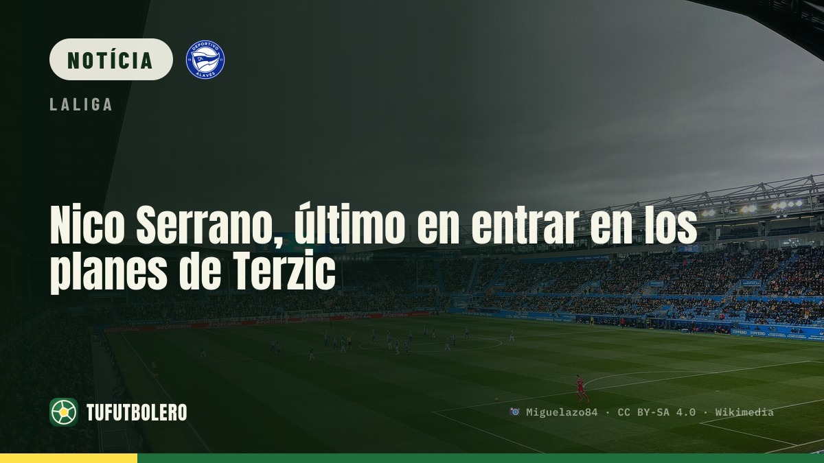 Nico Serrano, o último a entrar nos planos de Terzic