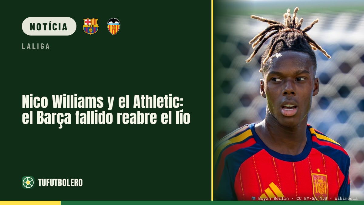 Nico Williams e o Athletic: fracasso do Barça reacende o caso