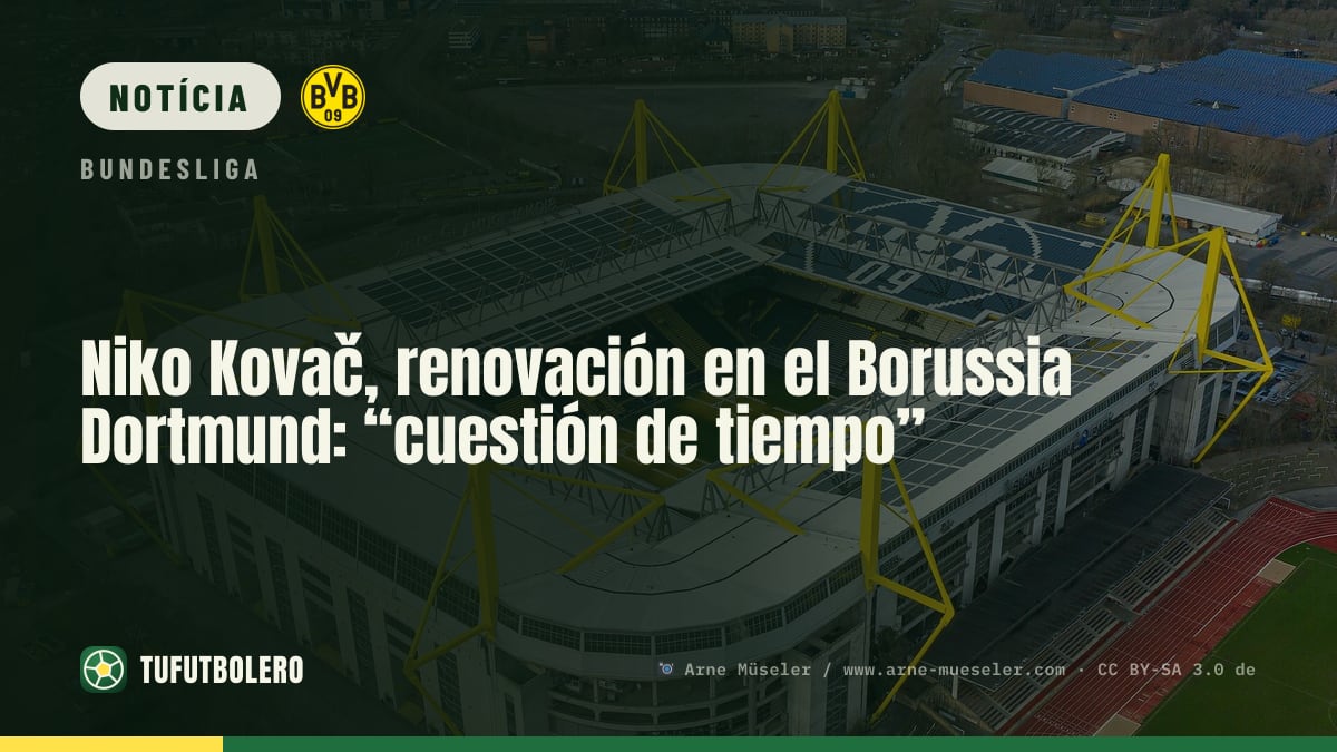 Niko Kovač renova com o Borussia Dortmund: “só uma questão de tempo”