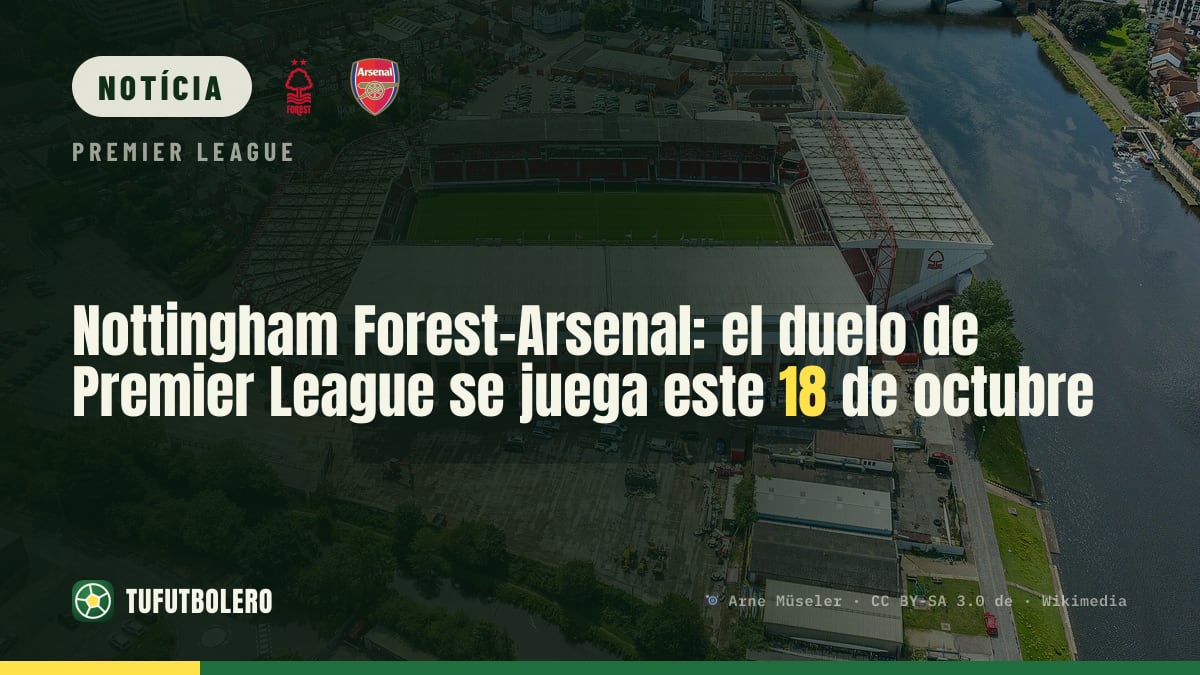 Nottingham Forest x Arsenal: jogo da Premier League em 18 de outubro