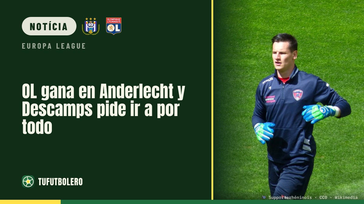 OL estreia na Europa com vitória no Anderlecht