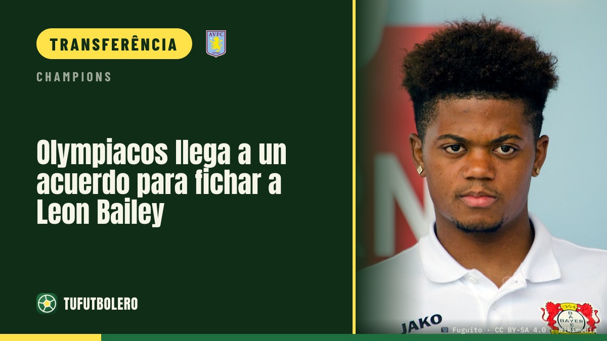 Olympiacos acerta acordo para contratar Leon Bailey