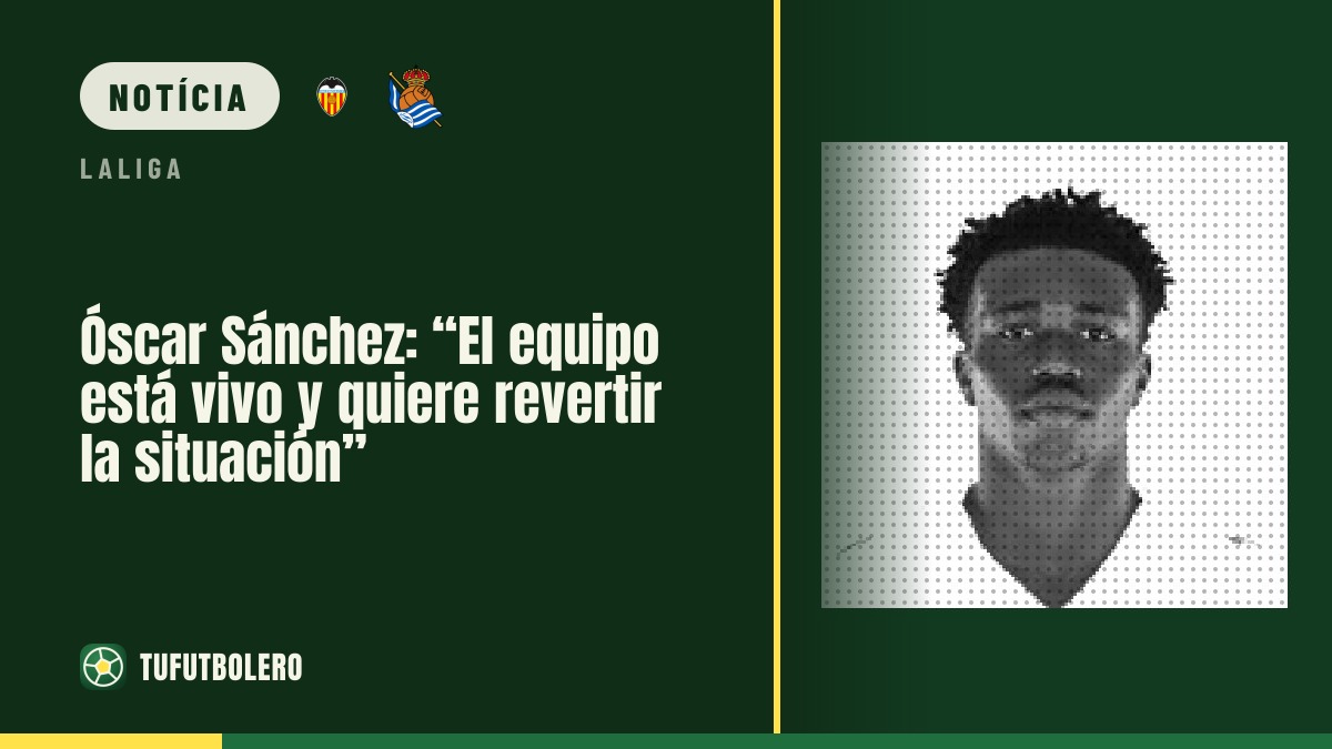 Óscar Sánchez: “O time está vivo e quer reverter a situação”
