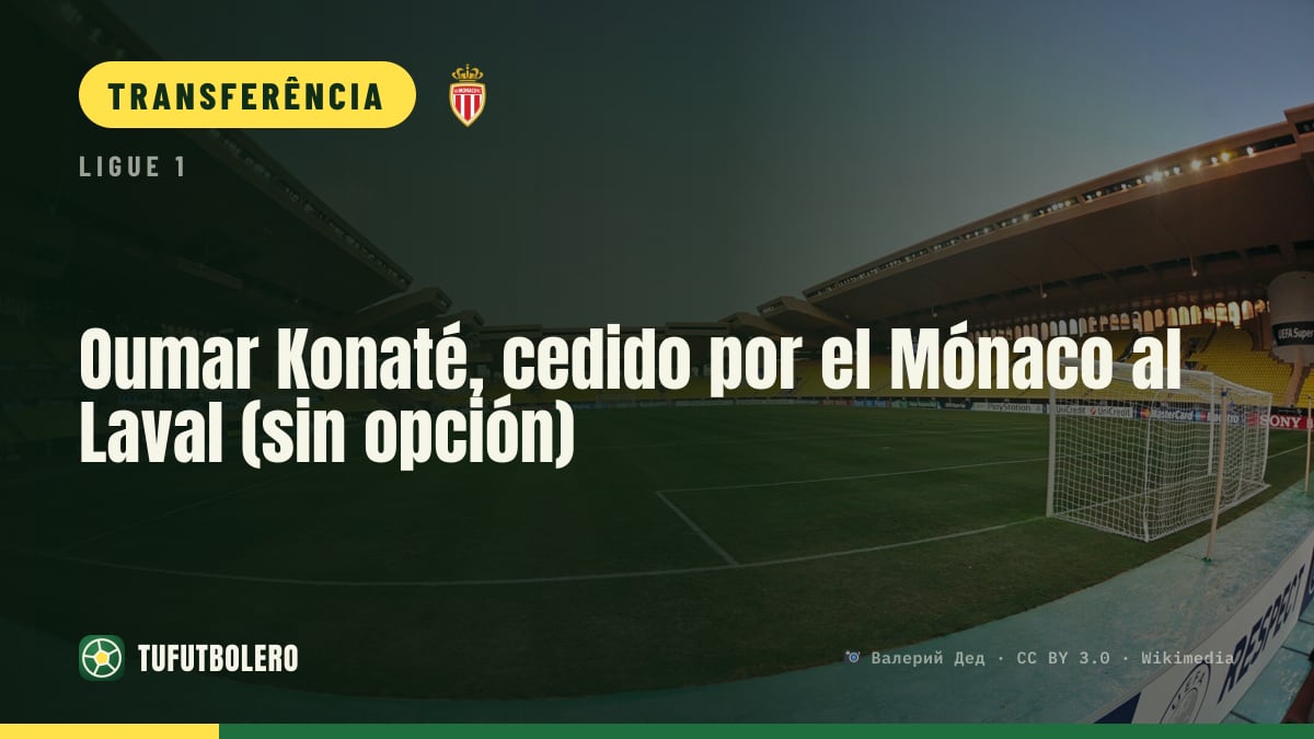 Oumar Konaté é emprestado pelo Mónaco ao Laval (sem opção)