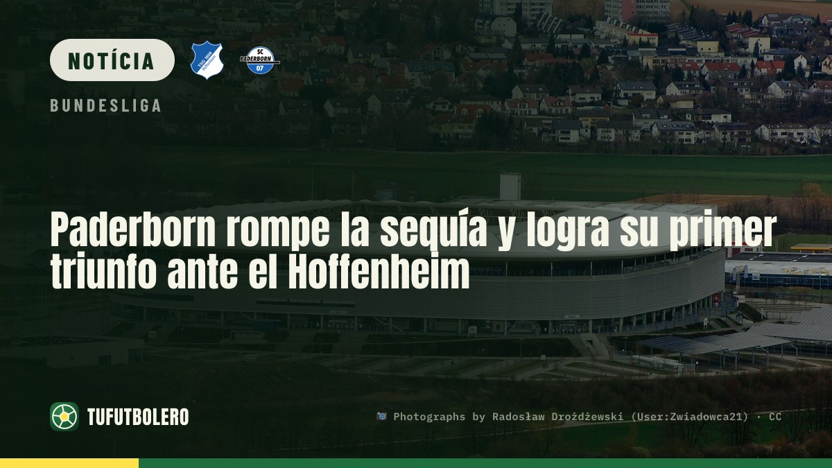 Paderborn quebra o jejum e vence pela 1ª vez contra o Hoffenheim