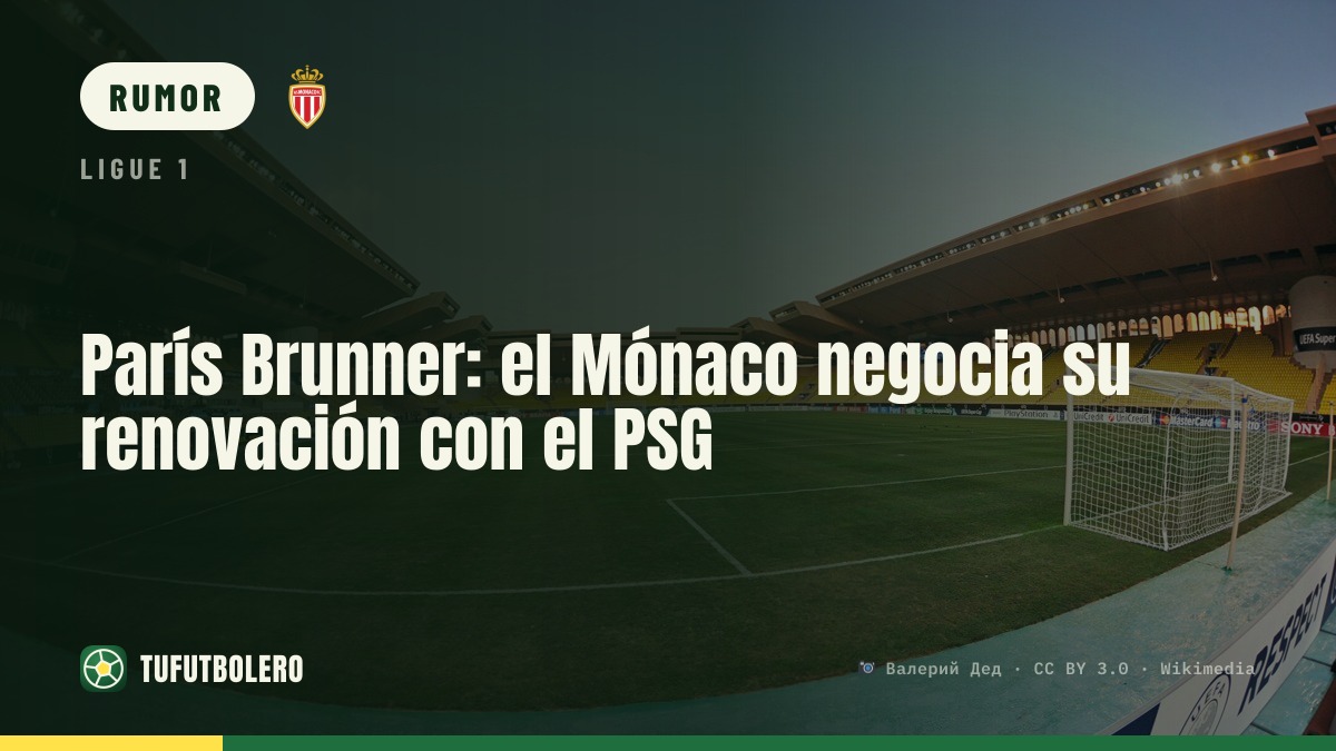 Paris Brunner: o Mónaco negocia renovação com o PSG