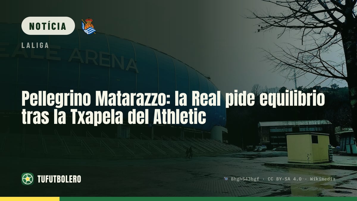 Pellegrino Matarazzo: Real pede equilíbrio após a vitória do Athletic na Txapela