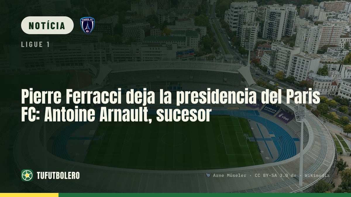 Pierre Ferracci sai da presidência do Paris FC: Antoine Arnault é apontado