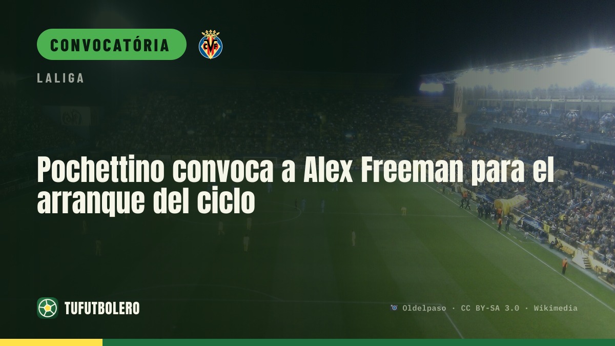 Pochettino convoca Alex Freeman para o arranque do ciclo