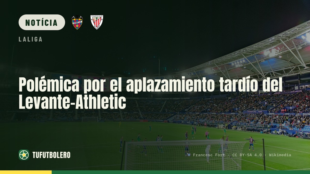 Polêmica por suspensão tardia do Levante-Athletic