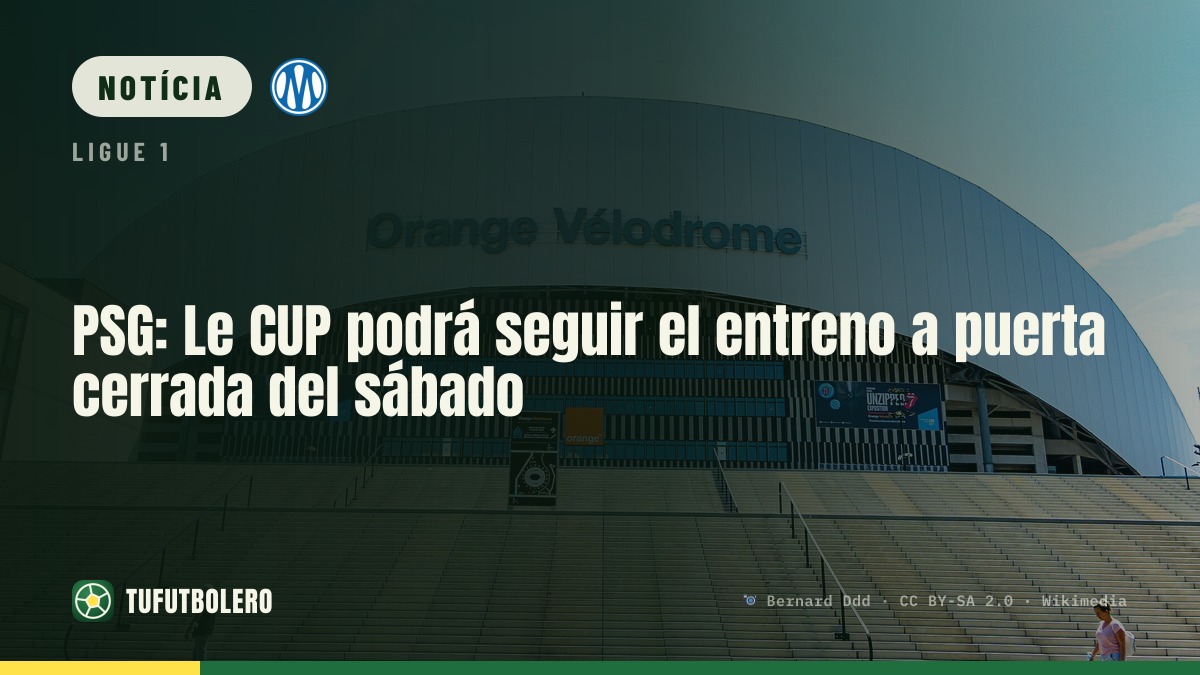 PSG: Le CUP autorizado a acompanhar treino fechado do sábado
