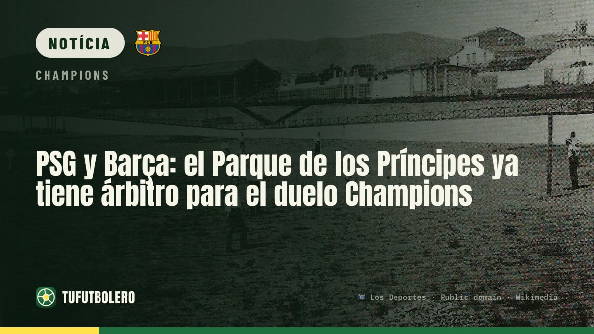 PSG x Barcelona: Parc des Princes já tem árbitro para o duelo da Champions