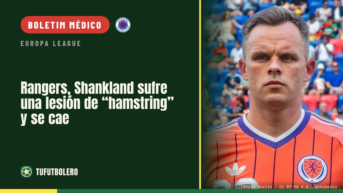 Rangers: Shankland lesionado e fica afastado por tempo