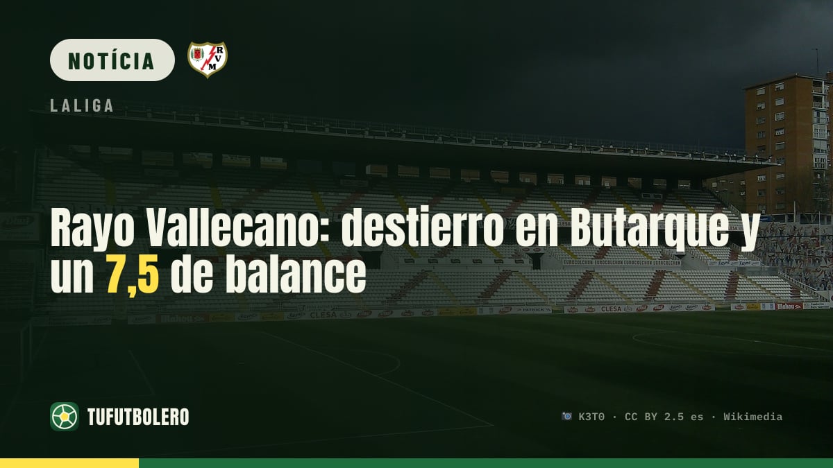 Rayo Vallecano: exílio em Butarque e nota 7,5 no arranque