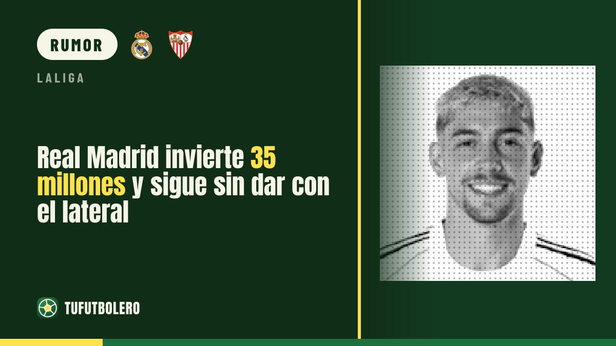 Real Madrid investe 35 milhões e segue sem acertar no lateral direito