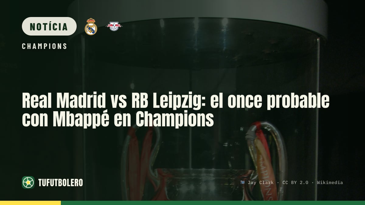 Real Madrid x RB Leipzig: o onze provável com Mbappé na Champions