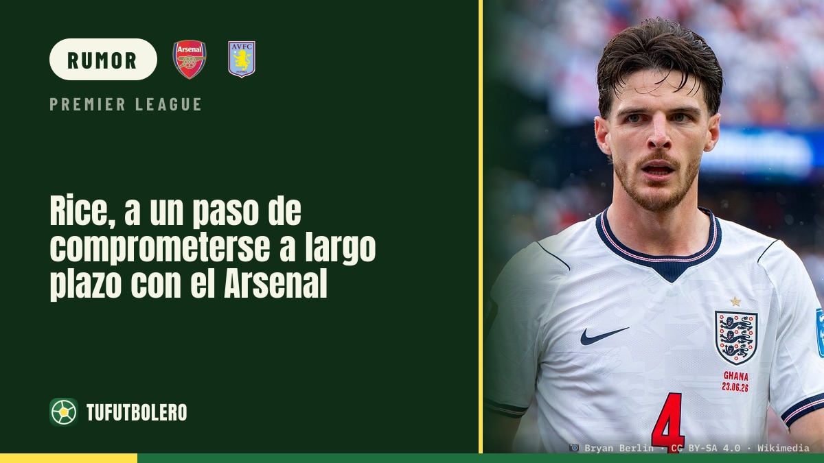 Rice, perto de renovar por longo prazo com o Arsenal