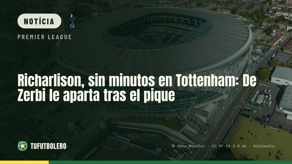 Richarlison fora dos planos no Tottenham: De Zerbi responde antes do Coventry