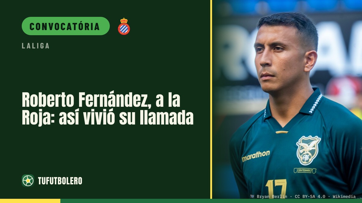 Roberto Fernández na Roja: como soube da convocatória