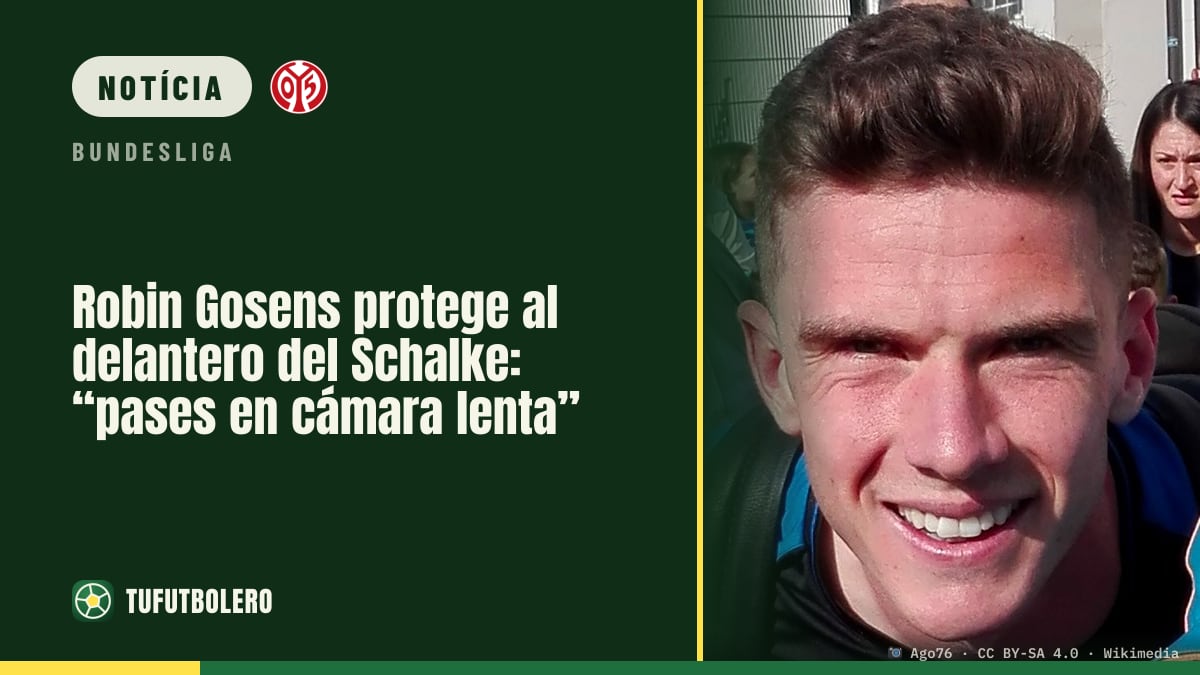 Robin Gosens defende o ataque do Schalke: “passes em câmera lenta”