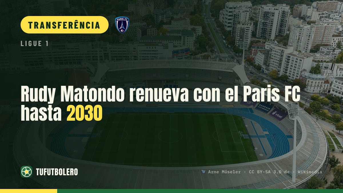 Rudy Matondo renova com o Paris FC até 2030
