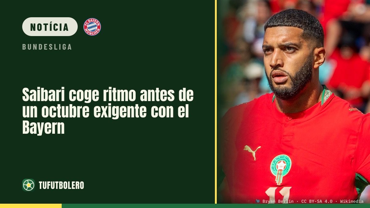 Saibari ganha ritmo antes de um outubro exigente no Bayern