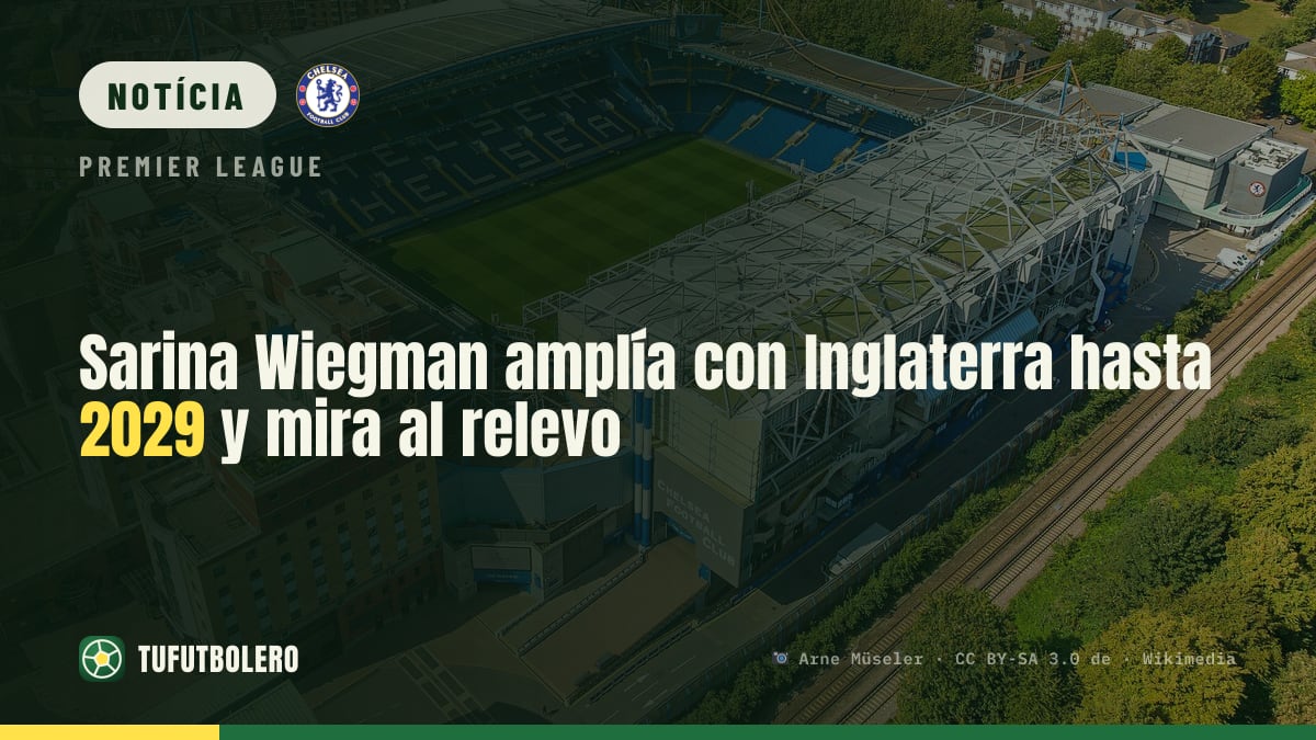 Sarina Wiegman renova com a Inglaterra até depois do Euro 2029