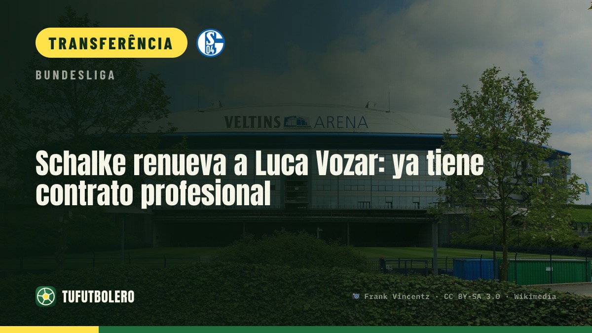 Schalke renova com Luca Vozar: "Um exemplo maravilhoso"