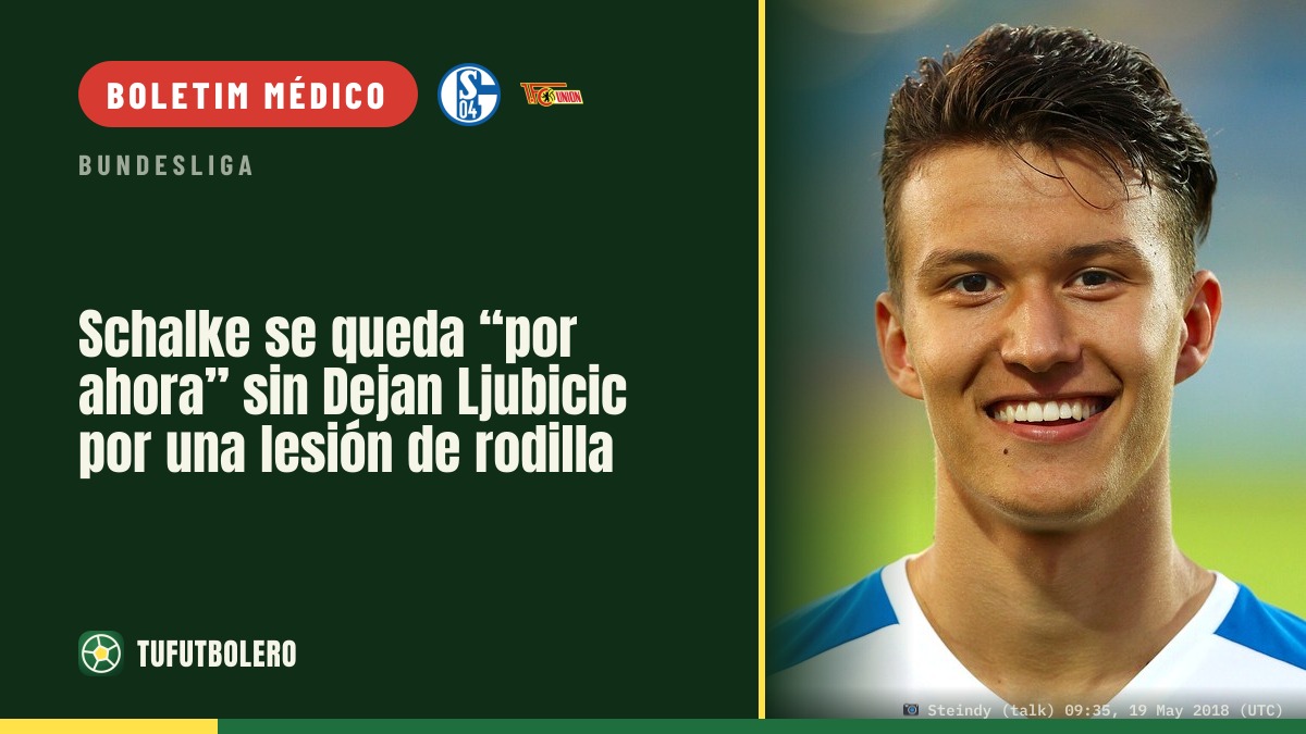 Schalke fica sem Dejan Ljubicic por enquanto por lesão no joelho