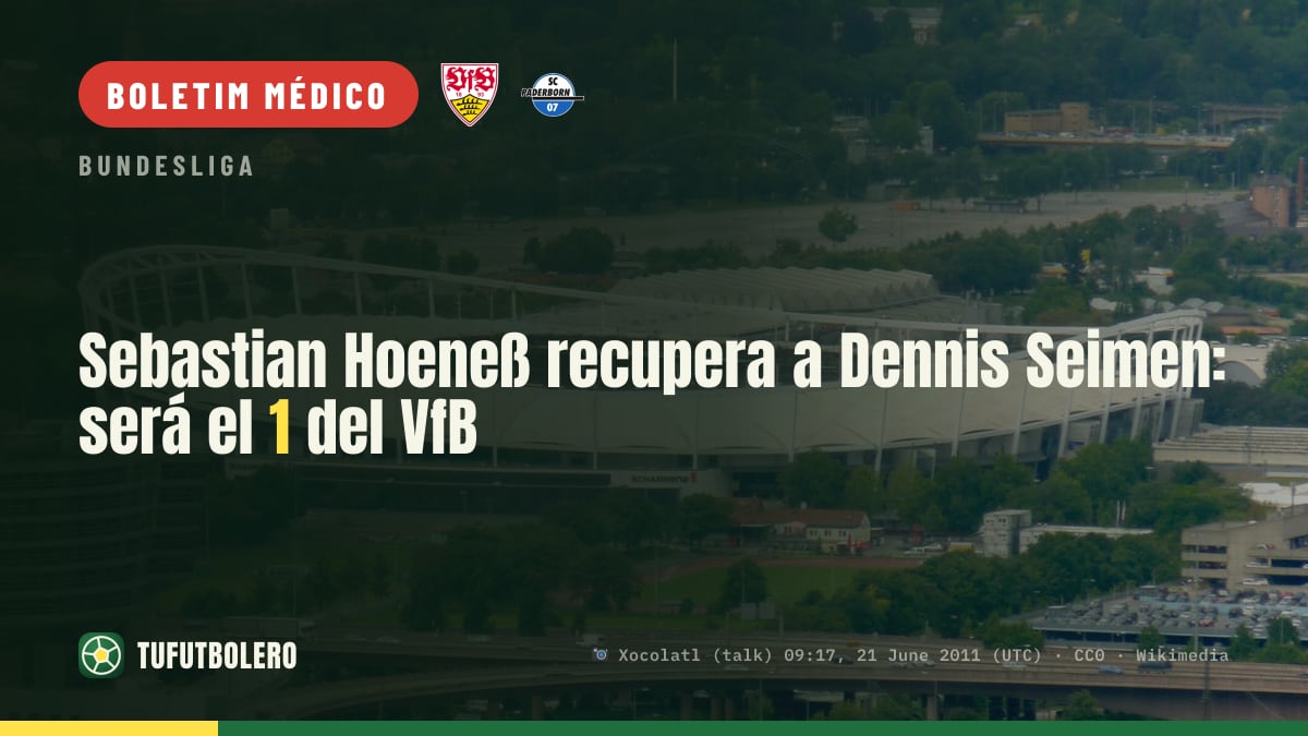 Sebastian Hoeneß liberta Dennis Seimen: ele será o titular do VfB