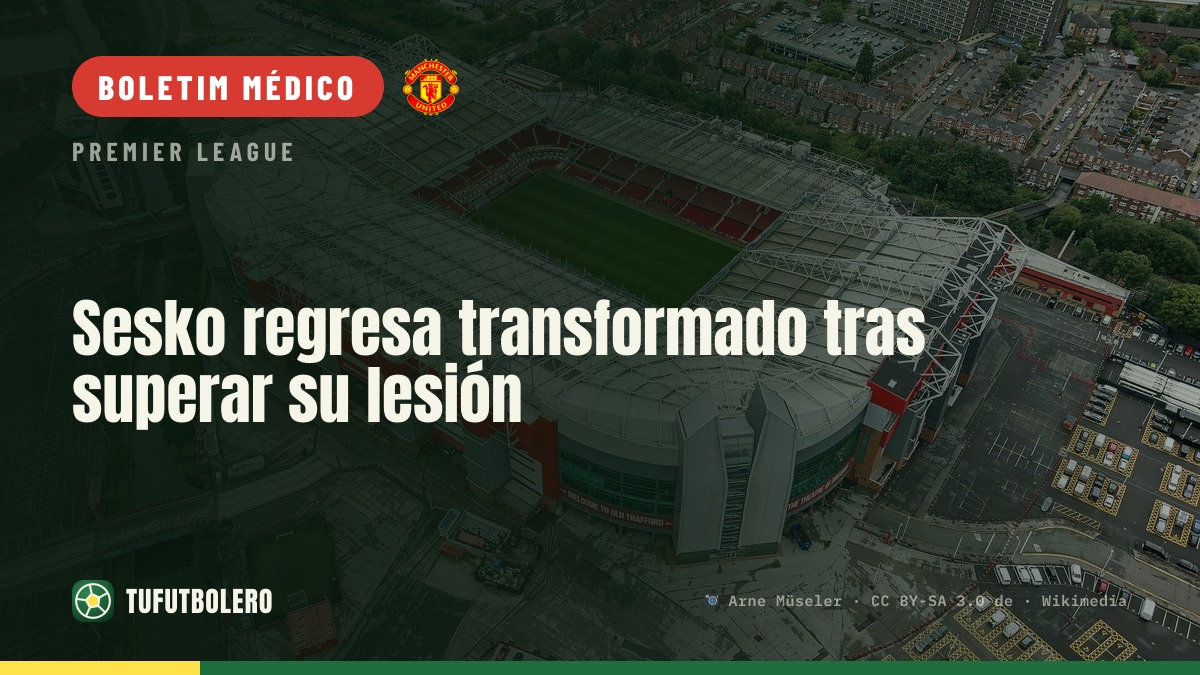 Sesko volta transformado após superar lesão