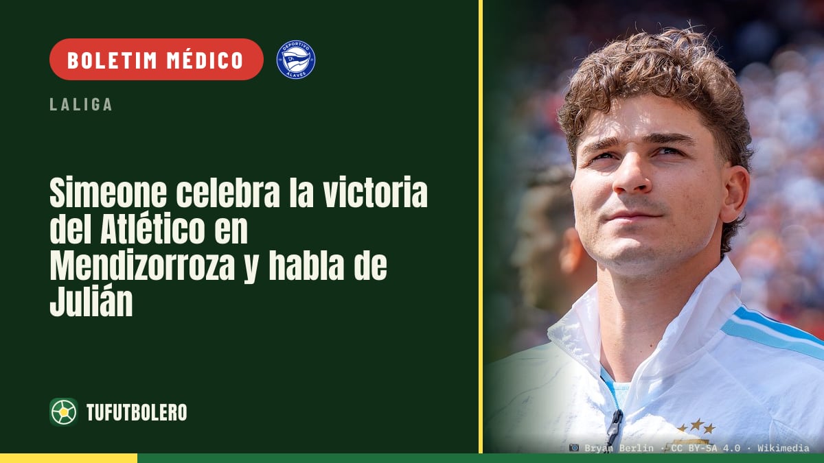 Simeone comemora vitória do Atlético em Mendizorroza e fala de Julián
