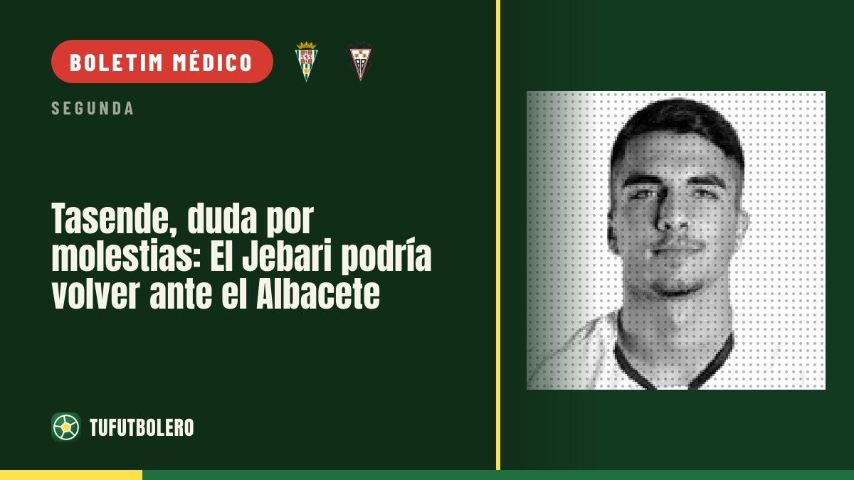 Tasende é dúvida por dores musculares; El Jebari pode voltar