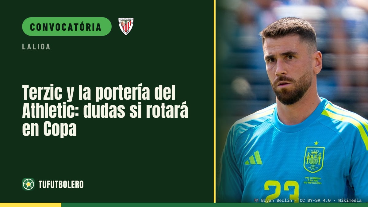 Terzic e a baliza do Athletic: dúvida na rotação da Copa