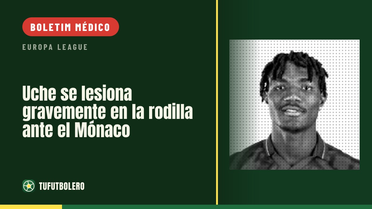 Uche sofre lesão grave no joelho contra o Mónaco