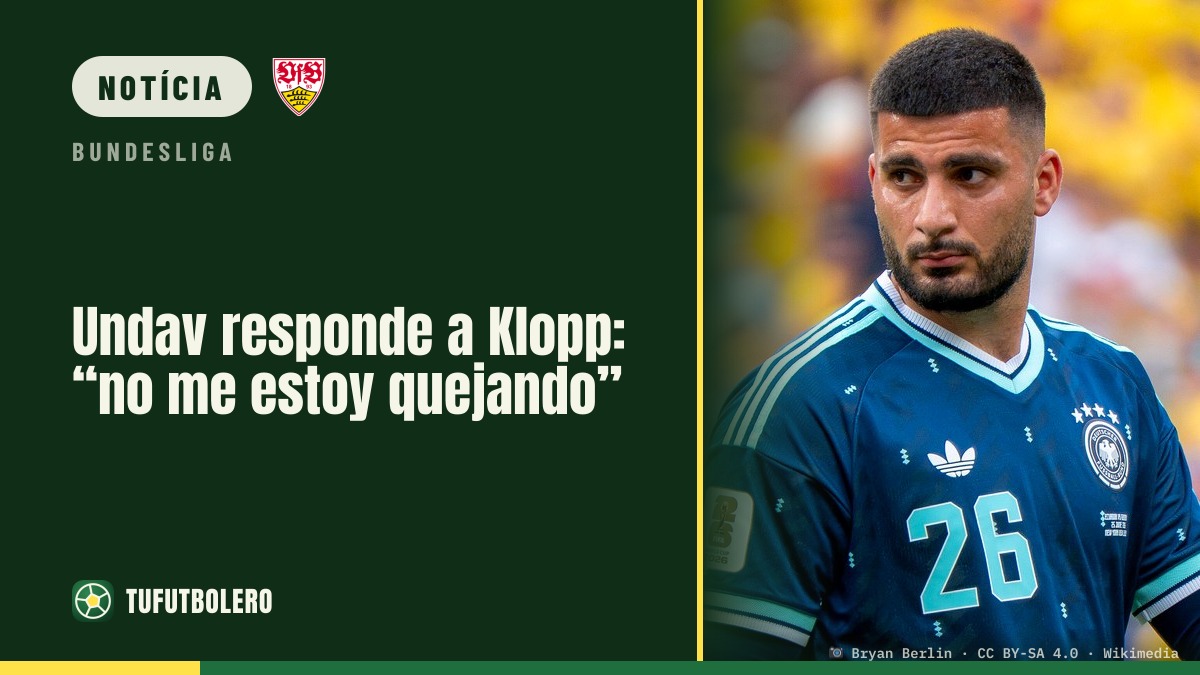 Undav responde a Klopp: “não estou reclamando”